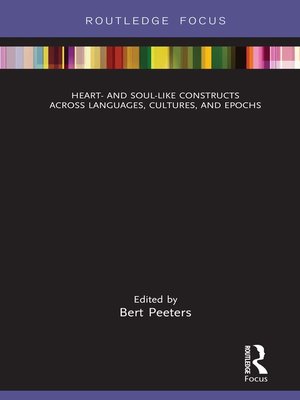 cover image of Heart- and Soul-Like Constructs across Languages, Cultures, and Epochs